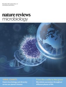 the cover to a scientific magazine