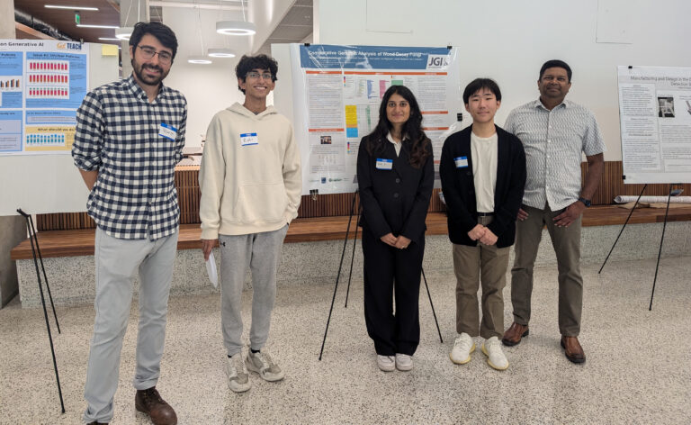 Interns from the 2024 CalTeach Poster Session