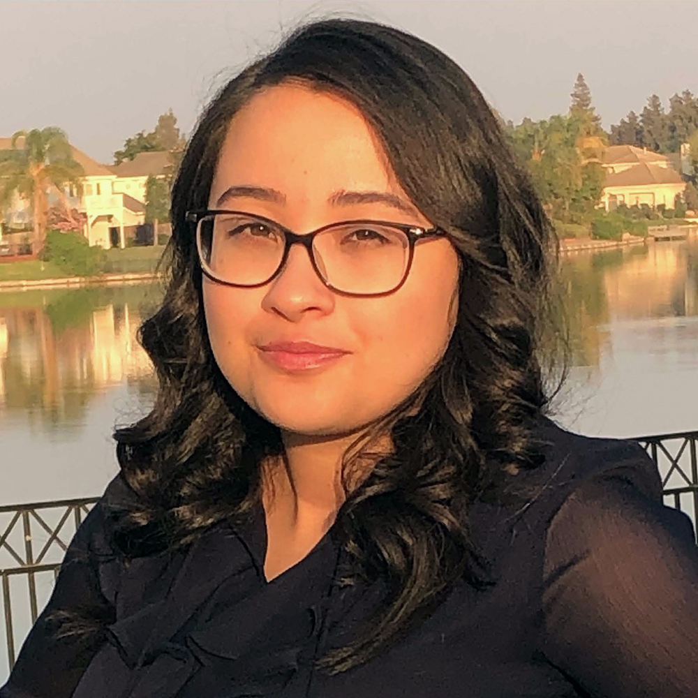 an intern posing for a headshot