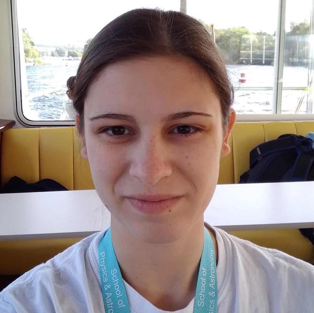 an intern posing for a headshot