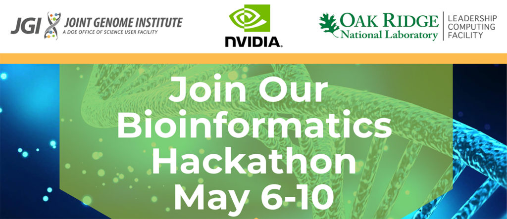 image showing text promoting hackathon event