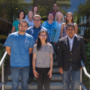 a group of interns and mentors