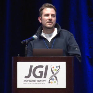 Frederik Schulz spoke about the team's discovery of the novel group of giant viruses at the DOE JGI 12th Annual Genomics of Energy & Environment Meeting. Watch his talk at http://bit.ly/JGI2017Schulz.