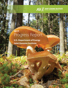 cover of the 2017 JGI Progress Report