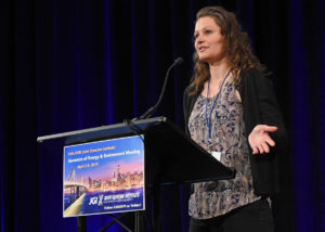 Amanda Hurley of the University of Wisconsin–Madison at the JGI 2019 User Meeting