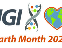 JGI Earth Month graphic orange 1000