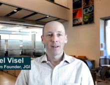 Axel Visel screencap from the video introducing the 2020 JGI-UC Merced interns