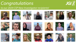 A banner reads "Congratulations to our 2024 CSP New Investigator recipients" above a series of 21 headshots